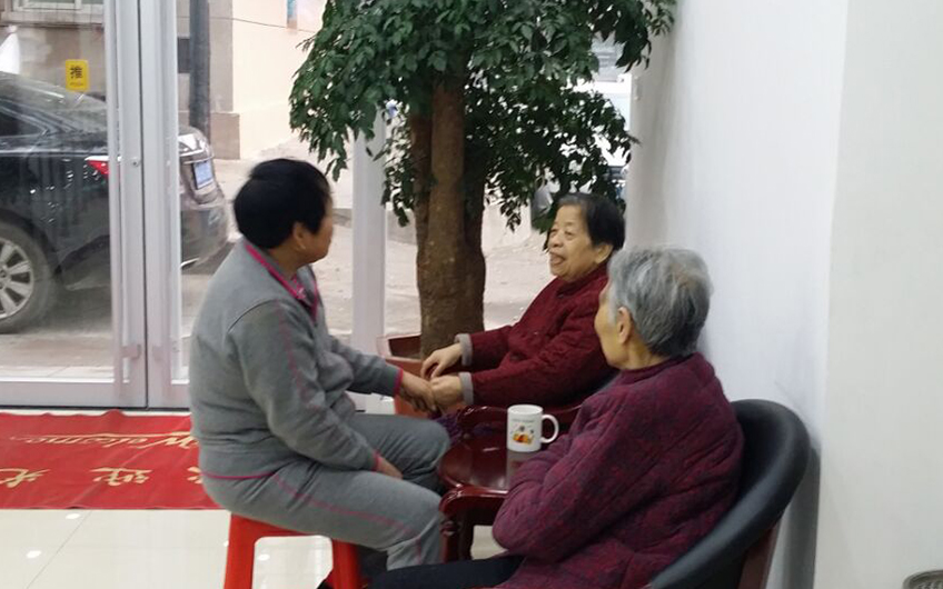济南燕柳老年公寓老人幸福生活