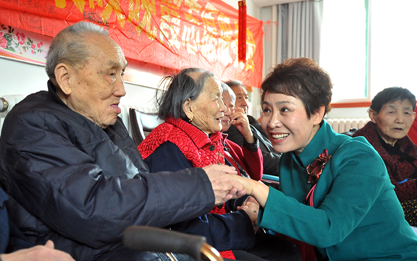 济南燕柳老年公寓老人幸福生活